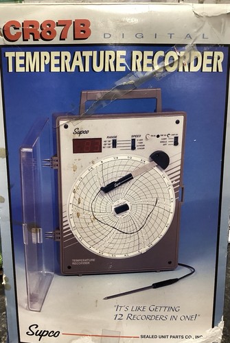Supco CR87B Digital Temperature Recorder - Refrigeration And Ac Made In USA READ