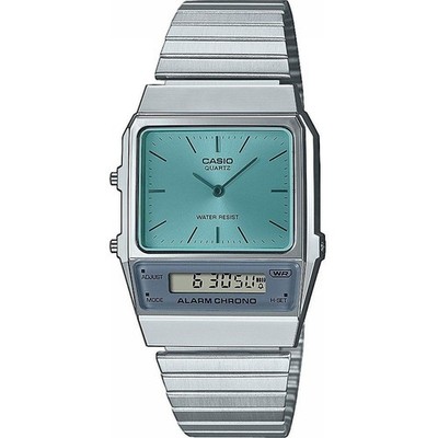 Casio Casio Collection Vintage Silber Unisex Armbanduhr AQ-800EC-2AEF