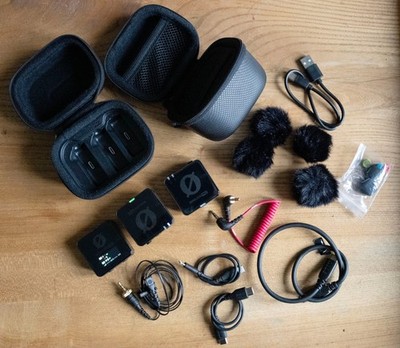 Rode Wireless PRO Mikrofon - Dual Transmitter Set mit Lavalieren