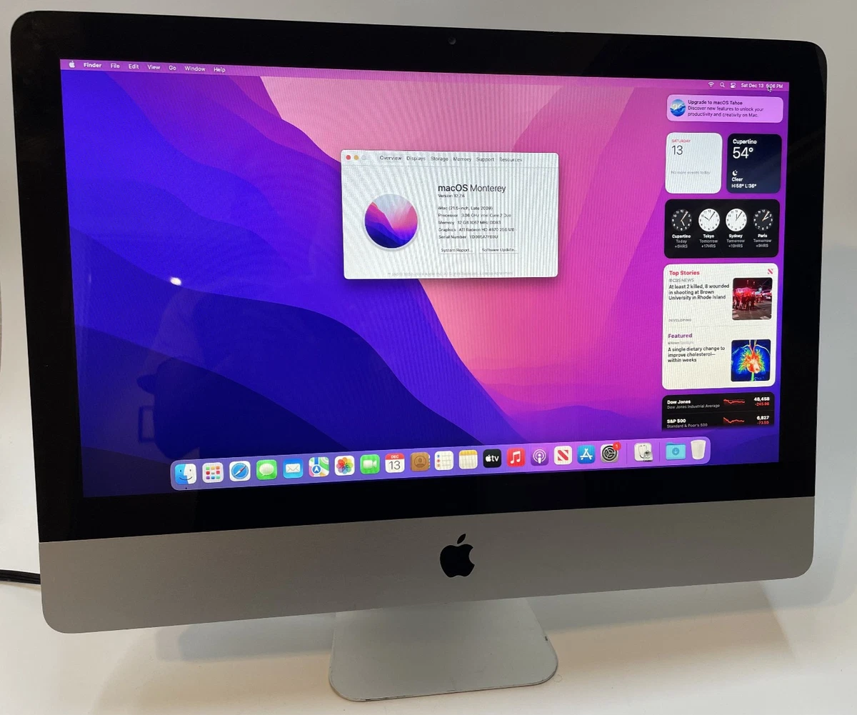 Apple iMac 2010年i5メモリ12gb ストレージ128gb SSD Apple iMac 21.5