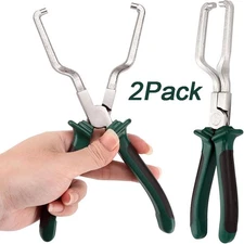 9Inch Electrical Disconnect Pliers Fuel Line Clip Spark Plug Removal Repair Tool