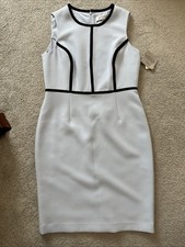 NWT Kasper 6 Petite Sky Baby Light Blue Business Dress