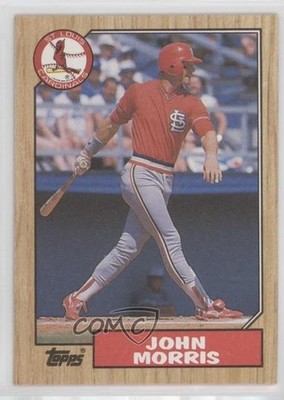 1987 Topps John Morris #211 0c4