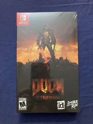 DOOM ETERNAL Nintendo Switch Steelbook Limited Run #154 NEW SEALED OOP