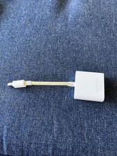 Apple A1305 Thunderbolt Mini Display Port to DVI Cable Monitor Adapter Genuine