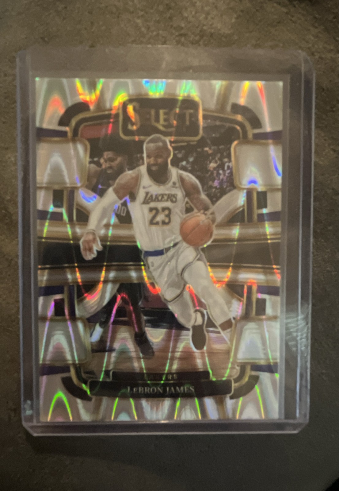 2023-24 Panini Select - Concourse LeBron James #66 Tectonic Prizm