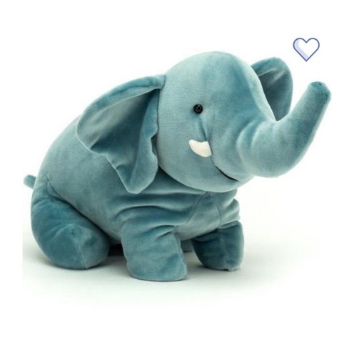 "Elefante Jellycat grande malva suave Elly 17"" nuevo sin etiquetas" - Imagen 8 de 8