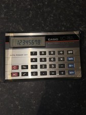 casio LC-787 credit card digital calculator