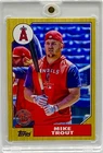 Mike Trout RARE RETRO INVESTMENT CARD SSP TOPPS ANGELS MINT