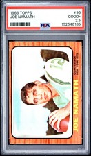 1966 TOPPS #96 JOE NAMATH PSA 2.5