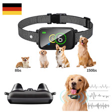 NEU Anti Bell Halsband Hunde Erziehungshalsband Anti Bark Collar Gerät für Hunde