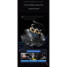 Wireless Car Charger Mount for Samsung Z Fold and For Flip with 15W Fast Charge