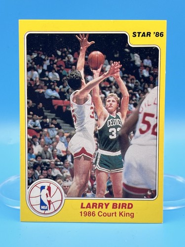 1986 The Star Company - Court Kings Larry Bird, Boston Celtics #4 of 33