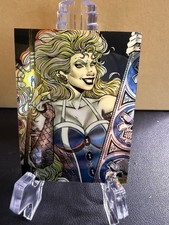 Lady Death Visage #50 Chrome Cards Chaos Comics 1994