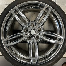 BMW OEM 351m Chrome M-tec 19 X 8.5 Front Wheel