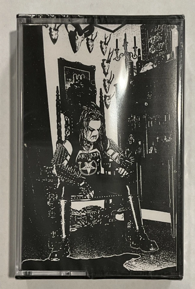 Satanic Warmaster - Exultation Of Cruelty Cassette 2024 Werewolf Records [New] Foto 2 de 4