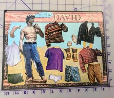 Vintage Caryco Magnets Dress Me Up David