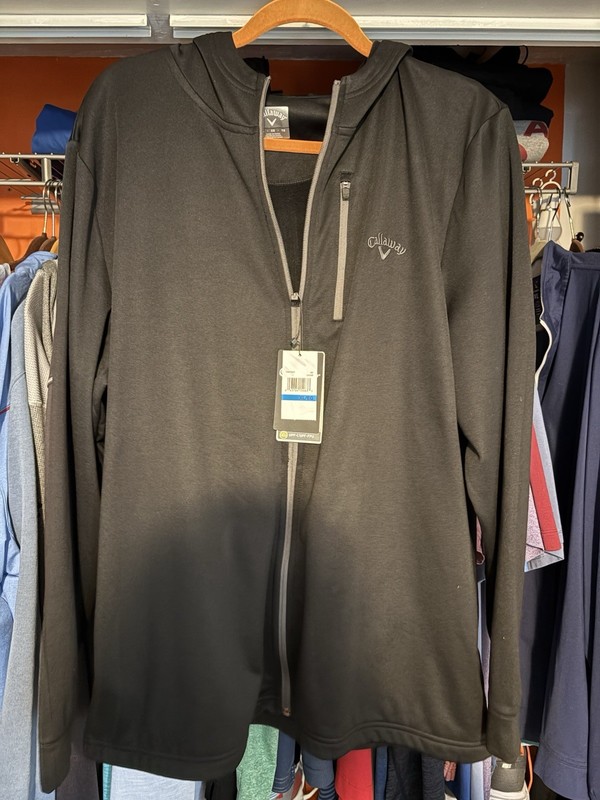 Men's Callaway Performance Golf Full Zip XL NWT