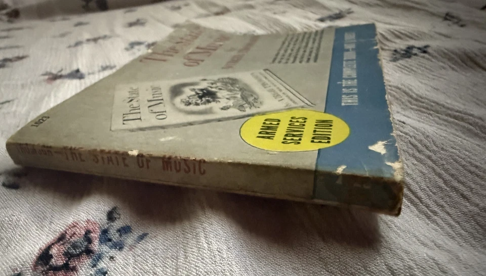 WW2 Armed Services Edition # 1023 The State of Music Copyright 1939 Foto 2 de 4