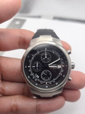 Casio Oceanus Watch OC-500 2714 10 BAR Chronograph Working | eBay