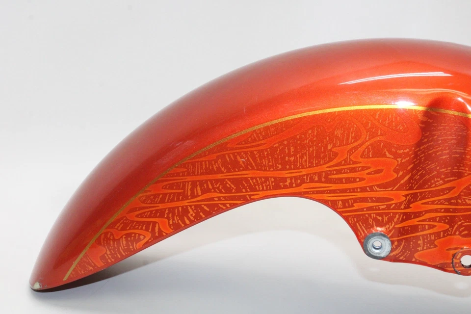 2003 HONDA SHADOW ACE 750 VT750CD DELUXE OEM FRONT WHEEL FENDER - Image 4 of 4