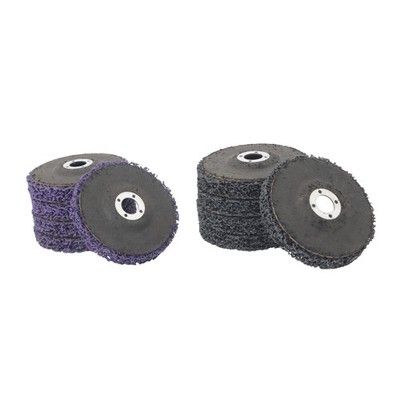 12 Pack 4 x 5/8'' Paint Stripping Discs Set 6 Purple & 6 Black Angle Grinder Disc