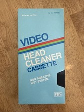 Realistic VCR Head Cleaner VHS Tape - Radio Shack  44-1185