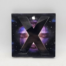 Apple MAC OS X LEOPARD Version 10.5.1  Retail Install DVD With Manual MB427Z/A 