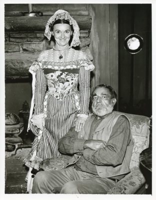 JEANETTE-NOLAN-FRANK-MCGRATH-PORTRAIT-WAGON-TRAIN-ORIGINAL-1962-ABC-TV-PHOTO