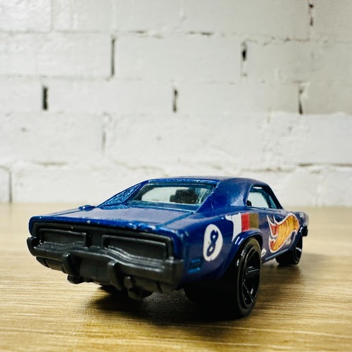 69 Dodge Charger Blue HW Team Race Racing 6/10 Red White Gold - Picture 8 of 15