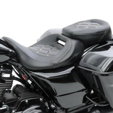 Seat for Harley Street Glide 09-22 Craftride RH3 black-white