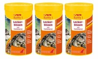 3X Sera Raffy I - Leckerbissen Mit Gammarus - Carnivor 250Ml Reptil Mhd 11/22