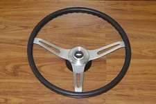 Comfort Grip Steering Wheel Kit Black Cushion 3-spoke Camaro Chevelle Nova ElCam