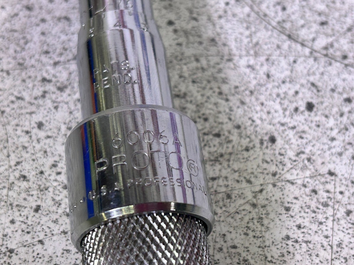 Proto 6006A Adjustable Torque Wrench | eBay