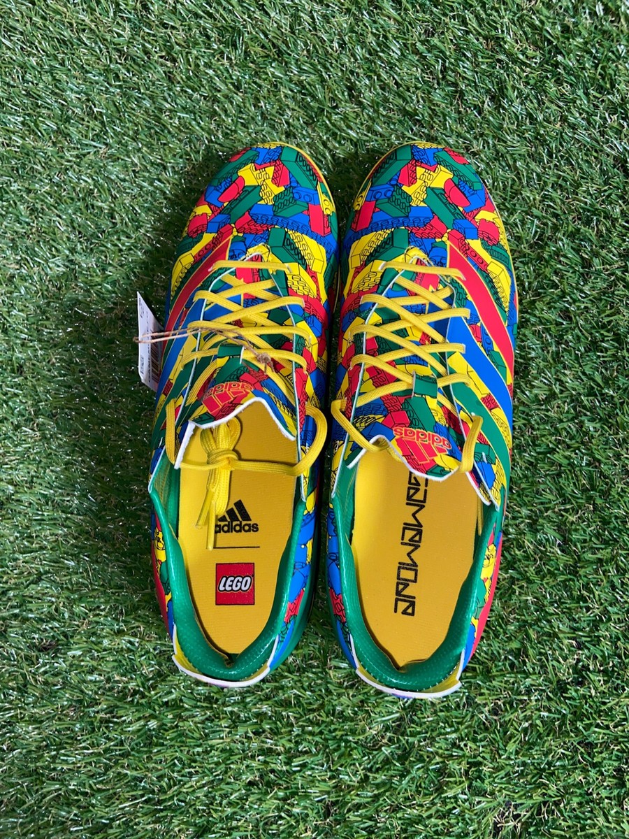 Adidas x LEGO Gamemode FG Soccer Cleats Shoes Mens Size 7  display picture 1