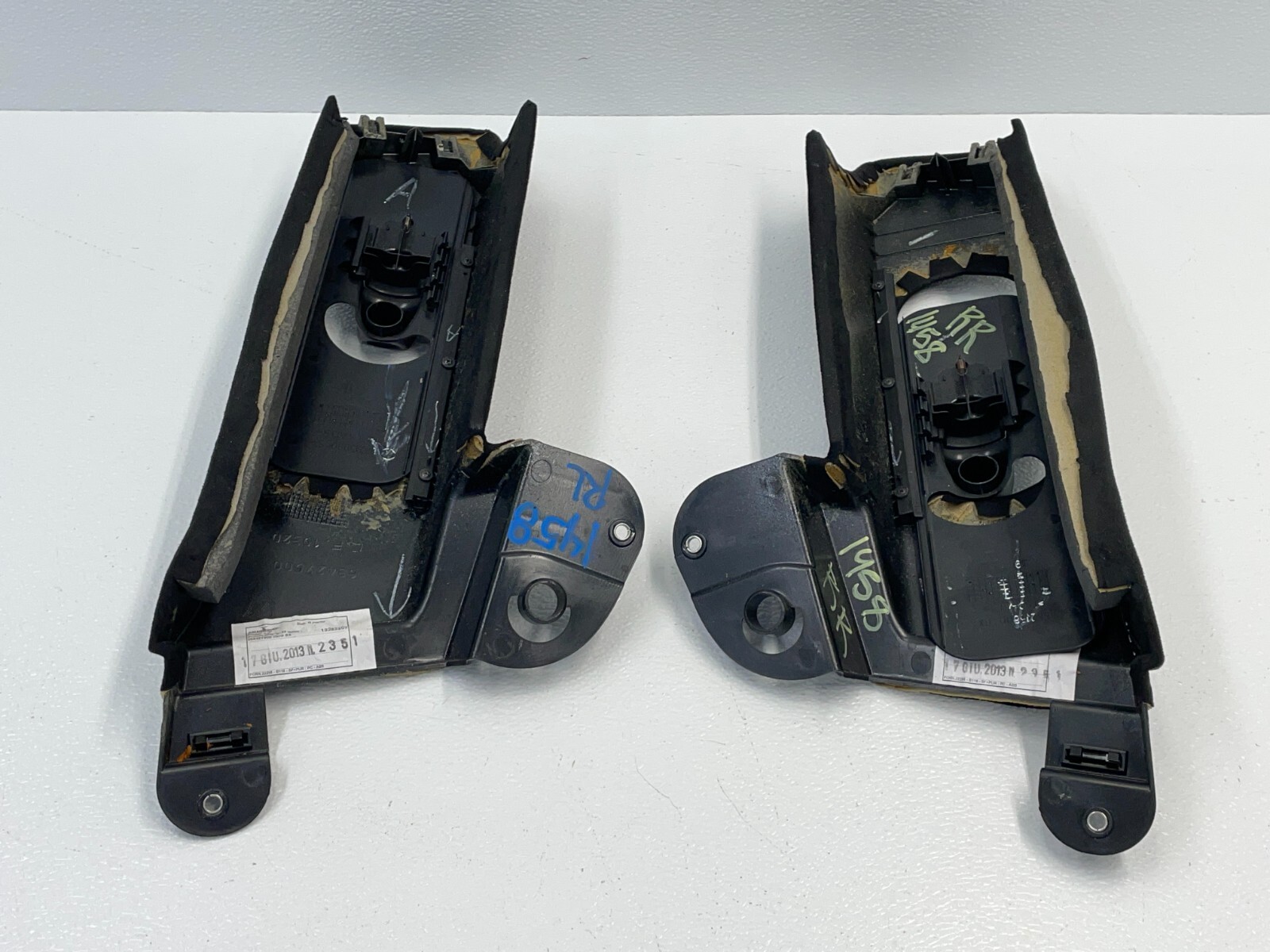 13 14 Maserati Granturismo M145 Left & Right B Pillar Trim Panel Set 1458 OEM