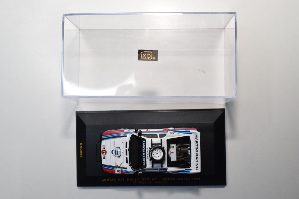B21 1:43 IXO RAC063 LANCIA 037 RALLY EVO #7 SAFARI RALLY 1984 ALEN