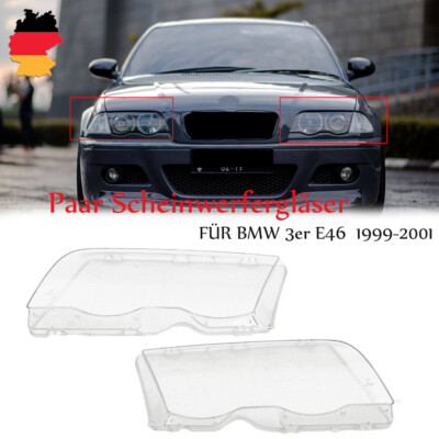 Streuscheibe Scheinwerferglas FÜR BMW 1999-01 3er E46 323i 325i rechts links DE