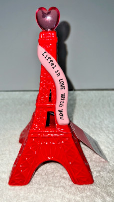 SPRITZ VALENTINES CERAMIC EIFFEL TOWER  **NEW 2024 RELEASE**