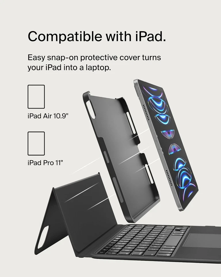 Belkin Everyday iPad Backlit Keyboard Case for iPad Air 10.9" & iPad Pro 11" - image 2 of 4