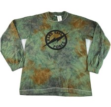 VTG New Hard Tail Forever Force Tie Dye long sleeve shirt made in USA Sz M