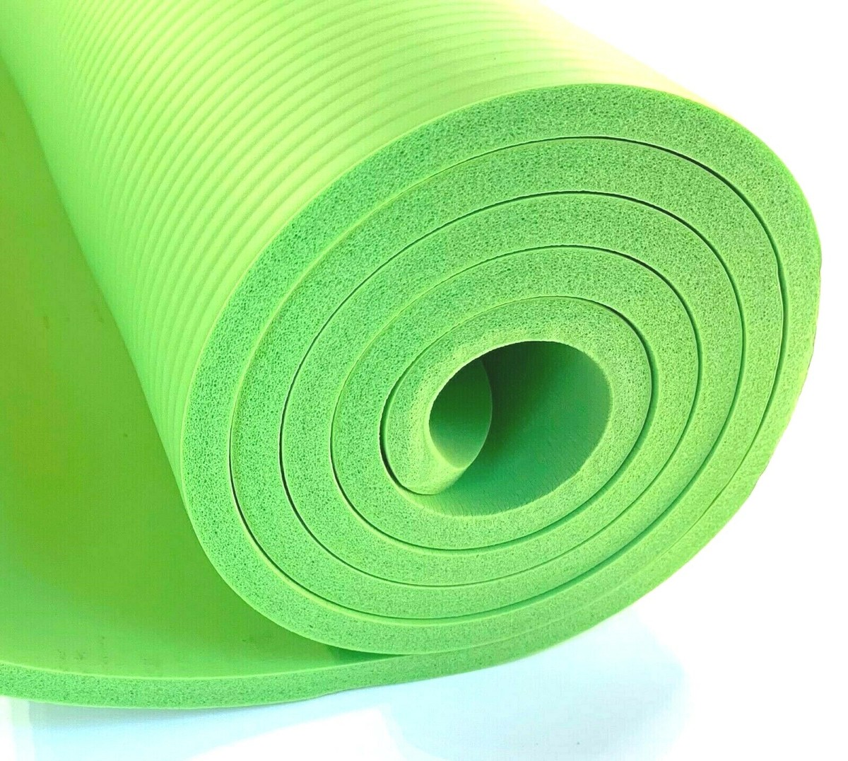 Rubber Mat Green Gym Mat 10mm NBR Exercise Gym Pilates