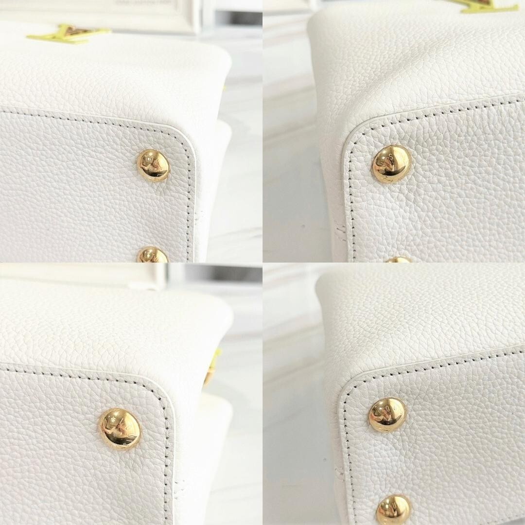 LOUIS VUITTON Capucines BB Hand Shoulder Bag Taurillon Leather M59468  Japan image 5