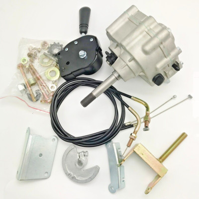 Universal Go Kart Forward Reverse Gear Box for 3/4'' TAV2 30 40 41 12T 10T #35