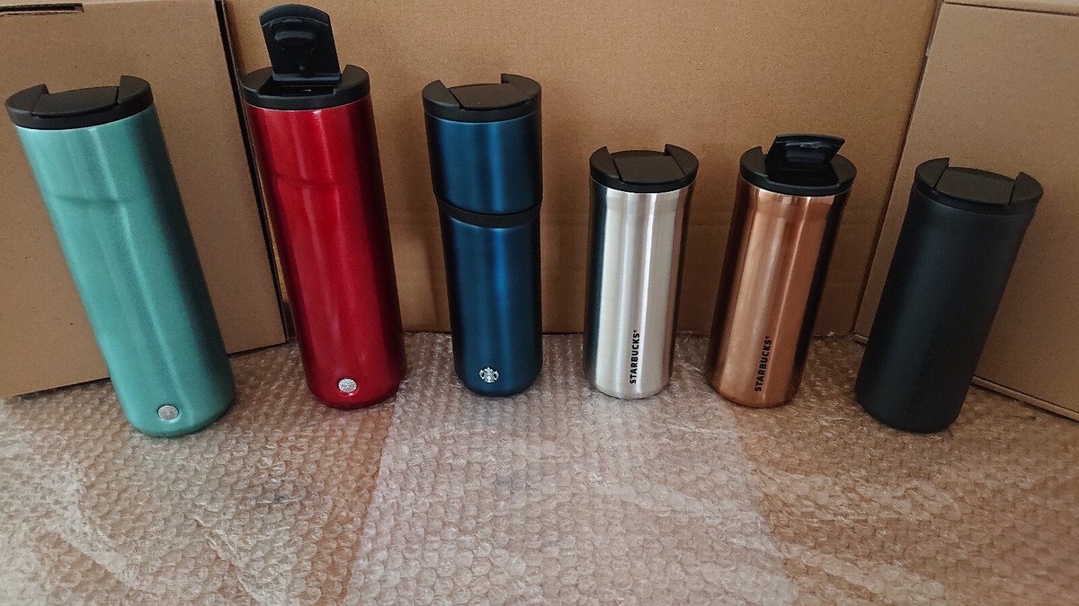 Starbucks insulated travel flask mug cup Hot Cold Drink Non leak