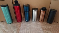 Starbucks insulated travel flask mug cup Hot & Cold Drink Non leak lid  FASTP&P 