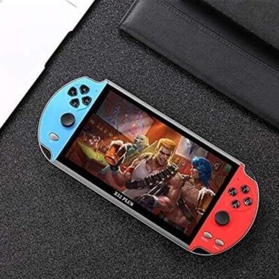 PSP X12 Plus Handheld Spielkonsole 1000 Spiele 7'' Kinder Video Game Consoles ~