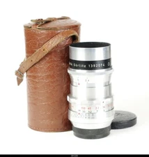  Lens Meyer Trioplan 2.8/100mm Red V  for Contax S Pentax M42 Mint 