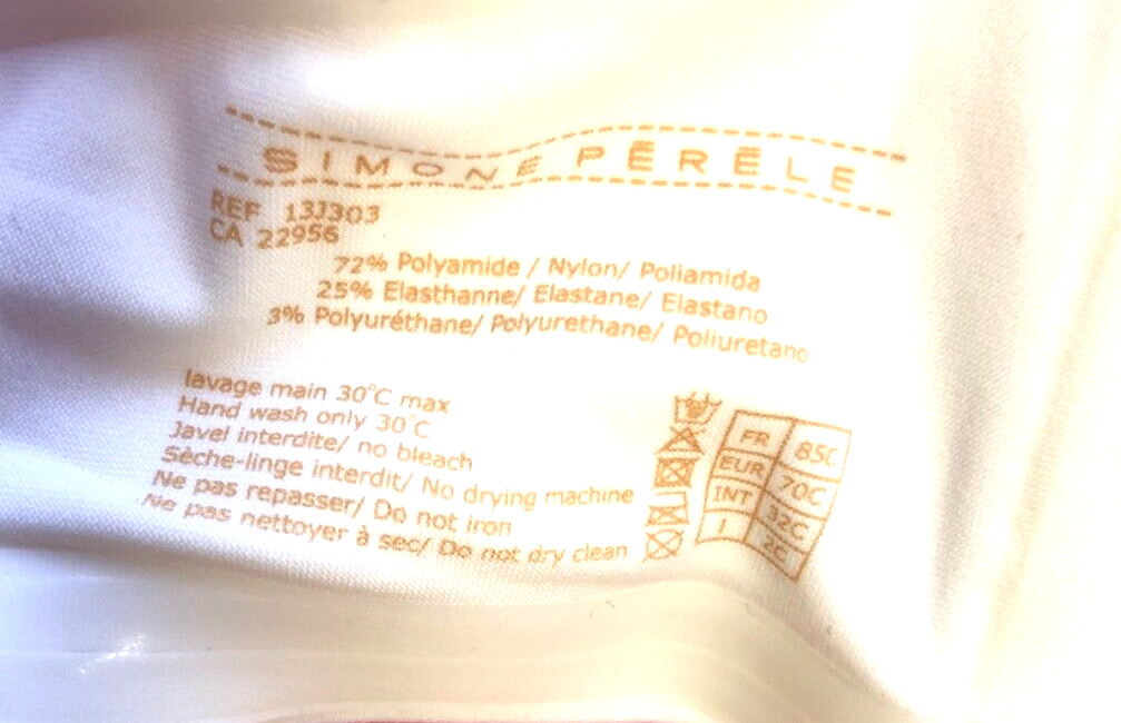 Simone Perele Bra 32C Ivory Aura Multi-Position Strapless Underwired Padded BNWT image 9