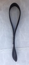 Winch Hook Pull Strap 8 Inch Black Two Loop